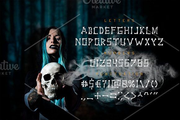 Skeleton Font and Graphics Pack in Display Fonts - product preview 13