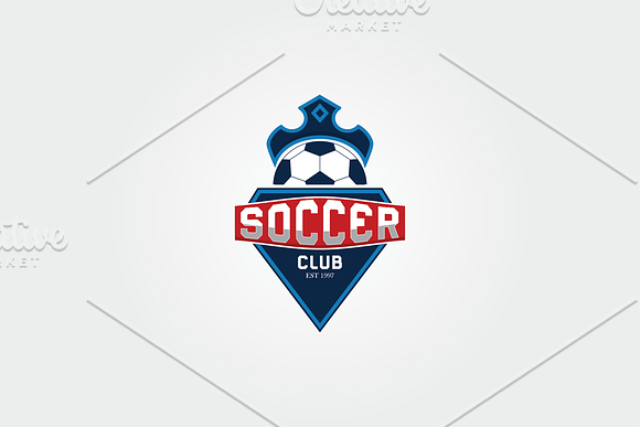 Soccer Logo Template in Logo Templates - product preview 1