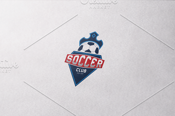 Soccer Logo Template in Logo Templates - product preview 2