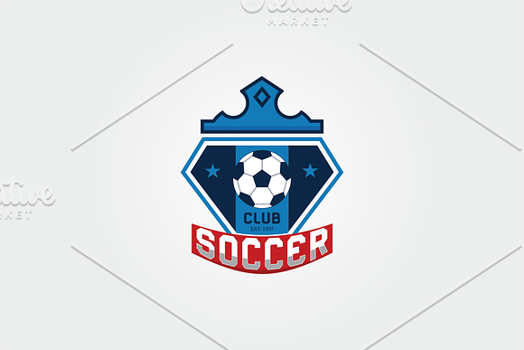 Soccer Logo Template in Logo Templates - product preview 1