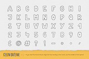 Hand-Drawn Alphabet Icons