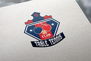 Table Tennis Logo Template
