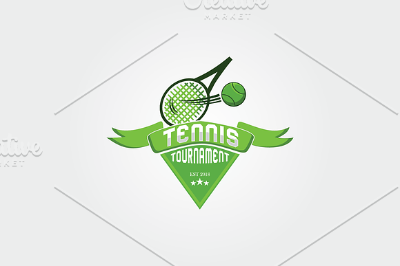 Tennis Logo Template in Logo Templates - product preview 1