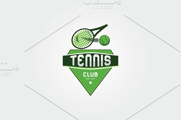 Tennis Logo Template in Logo Templates - product preview 1