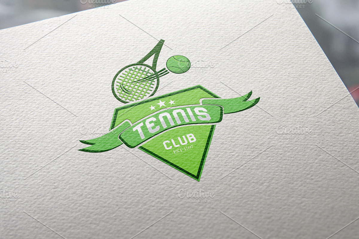 Tennis Logo Template in Logo Templates - product preview 8