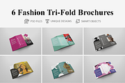 6 Fashion Tri Fold Bochures