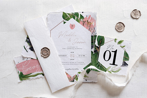 Urban Jungle Wedding Suite in Wedding Templates - product preview 9