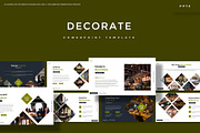 Decorate - Powerpoint Template