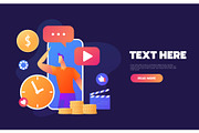 Modern colorful isometric vector