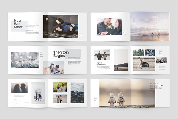 A5 Story Photobook in Brochure Templates - product preview 7