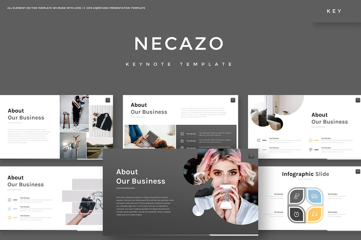 Necazo - Keynote Template in Keynote Templates - product preview 8