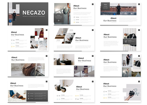 Necazo - Keynote Template in Keynote Templates - product preview 1