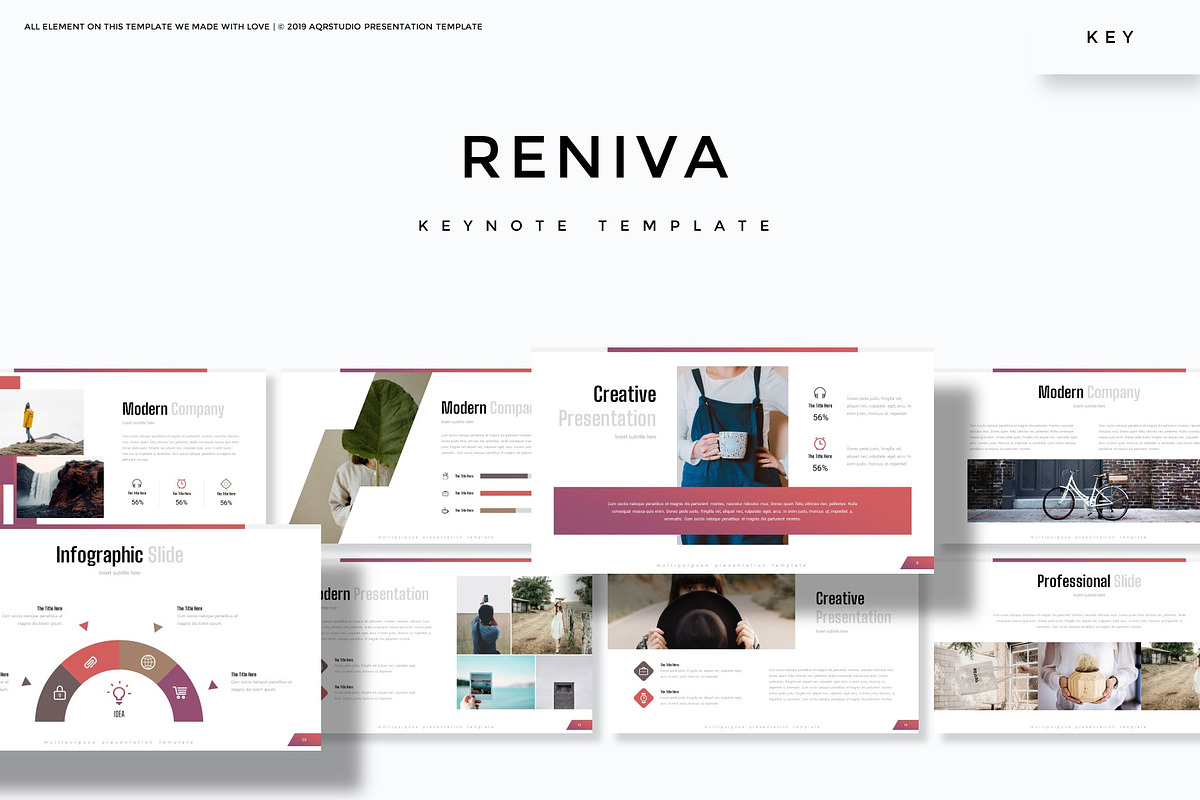 Reniva - Keynote Template in Keynote Templates - product preview 8