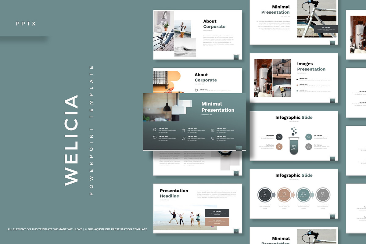 Welicia - Powerpoint Template in PowerPoint Templates - product preview 8