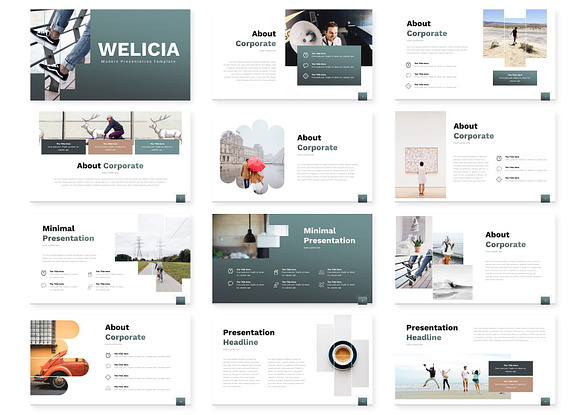 Welicia - Powerpoint Template in PowerPoint Templates - product preview 1