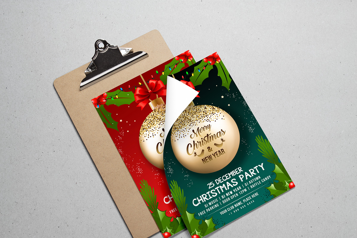Christmas Flyer Templates in Flyer Templates - product preview 8