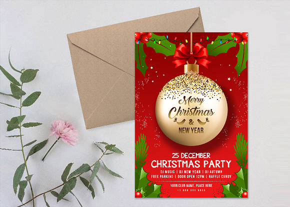 Christmas Flyer Templates in Flyer Templates - product preview 1