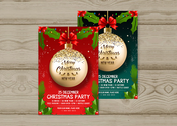 Christmas Flyer Templates in Flyer Templates - product preview 2