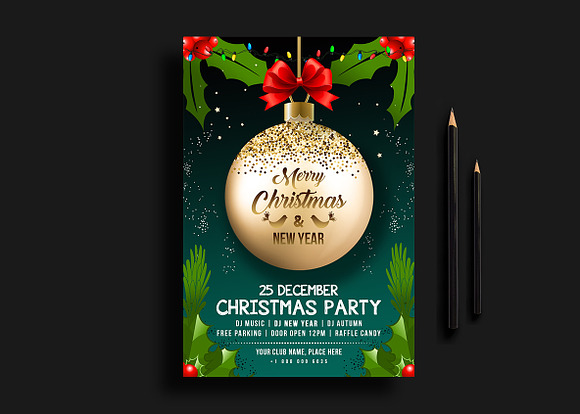Christmas Flyer Templates in Flyer Templates - product preview 3