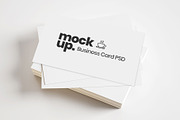 Business Card Stack Mockup