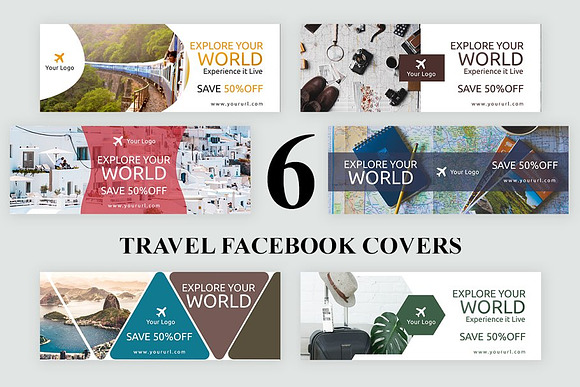 666 Facebook Covers Templates in Facebook Templates - product preview 65