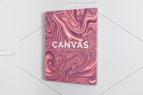 Portrait Canvas Ratio 3x4 Mockup 02 in Print Mockups - product preview 4