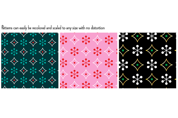 Small Seamless Holiday Patterns in Patterns - product preview 1
