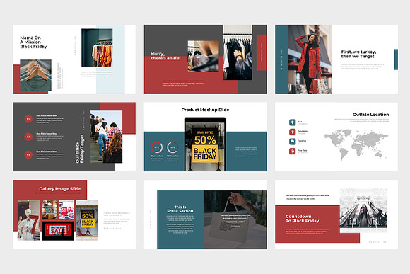 Romae : Black Friday Powerpoint in PowerPoint Templates - product preview 2