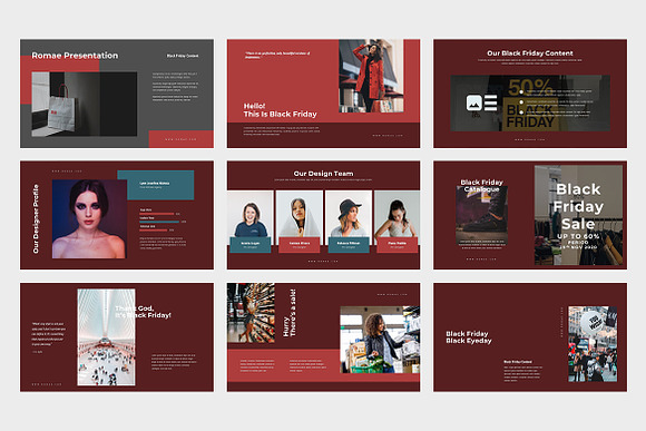Romae : Black Friday Powerpoint in PowerPoint Templates - product preview 7