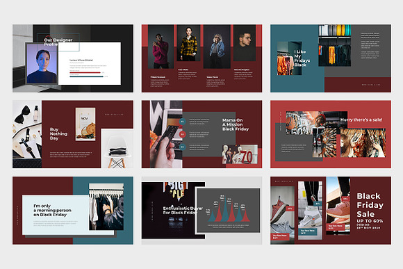 Romae : Black Friday Powerpoint in PowerPoint Templates - product preview 11