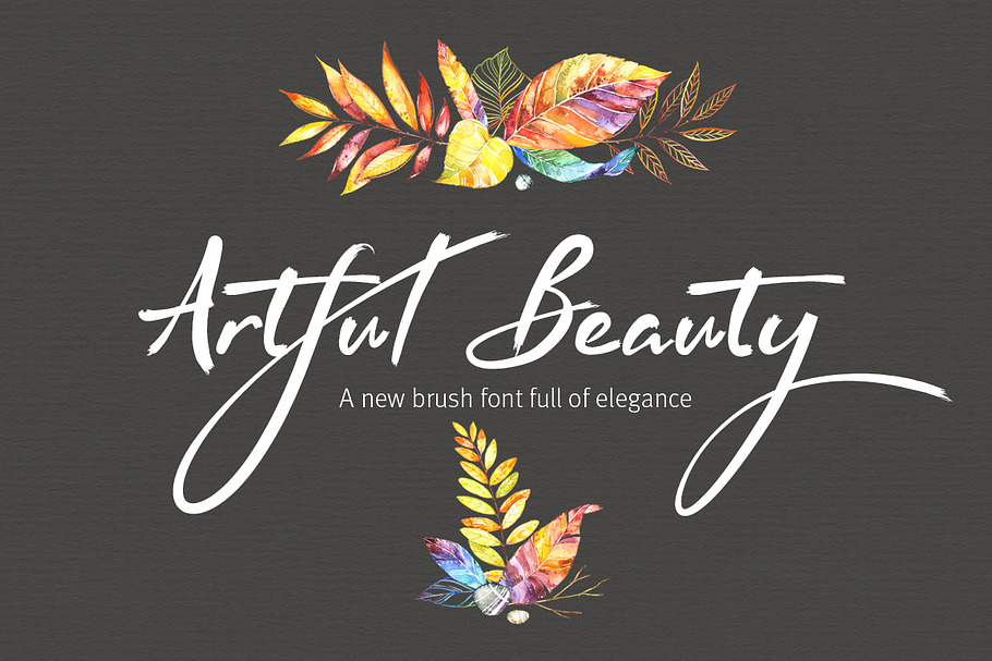 Artful Beauty brush font