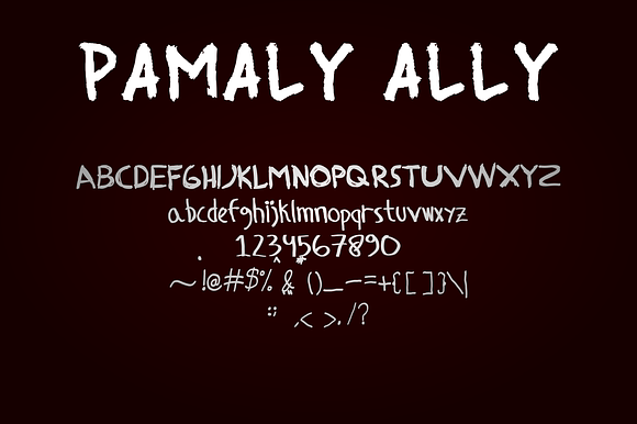 Pamaly in Display Fonts - product preview 2