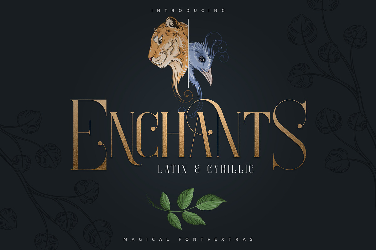 Enchants - Magical font + Extras in Serif Fonts - product preview 8