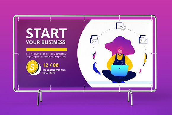 Business Illustration Kit in UI Kits and Libraries - product preview 5