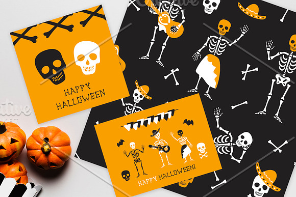Skeleton Font and Graphics Pack in Display Fonts - product preview 14