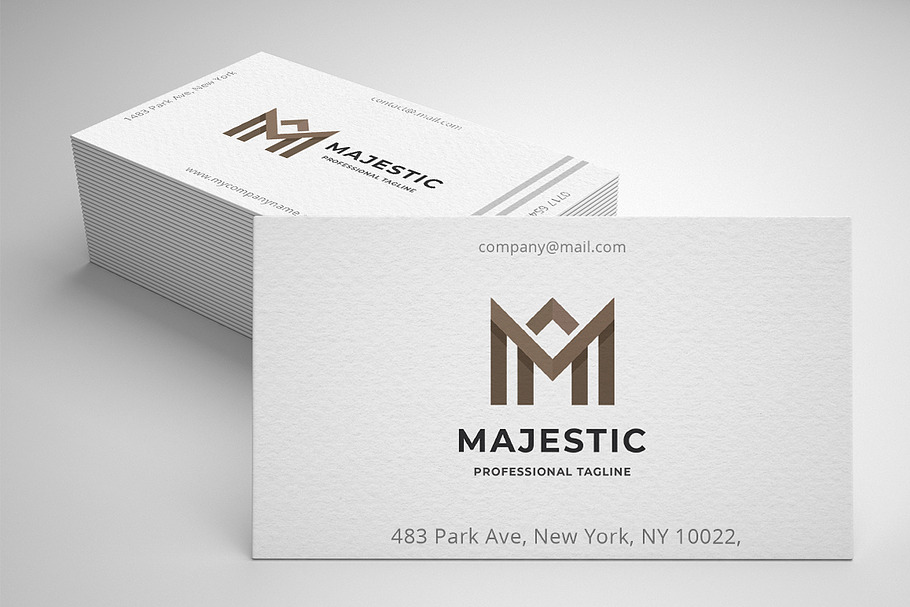 Majestic Letter M Logo in Logo Templates - product preview 8