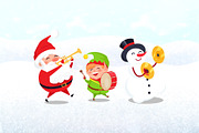 Christmas Characters with Musical