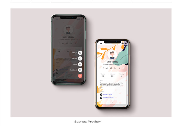 iPhone 11 Mockup PSD - sketch in Mobile & Web Mockups - product preview 1
