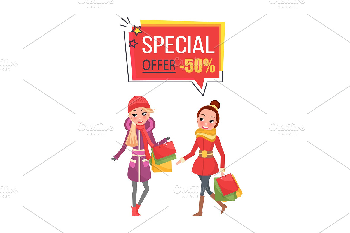 Special Offer Fifty Percent Sale on in Illustrations - product preview 8