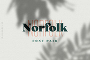 Norfolk - Font Pair Serif & Sans