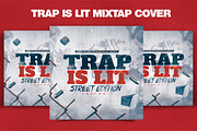 Trap Is Lit Mixtape Cover