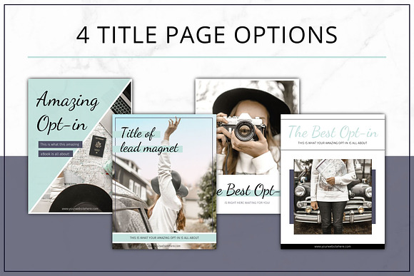 Lead Magnet Templates Canva InDesign in Magazine Templates - product preview 3