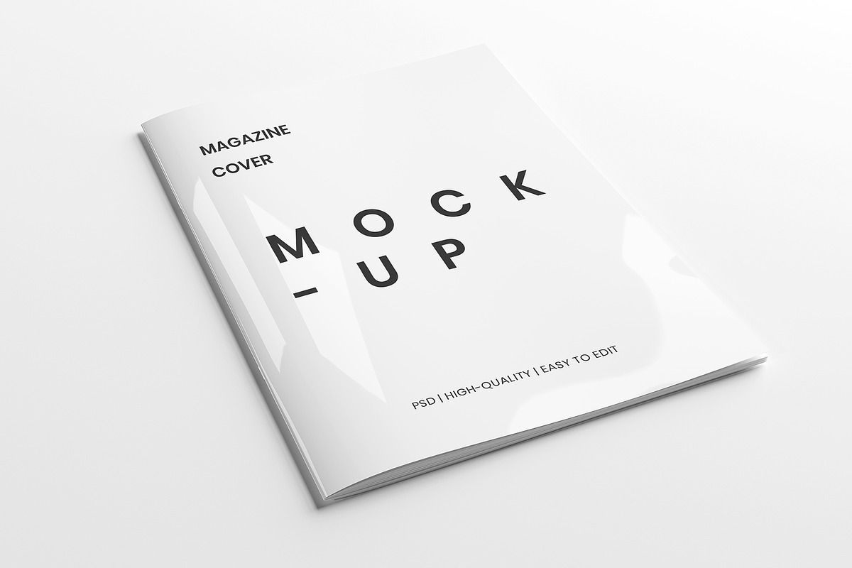 Magazine Cover Mockup in Product Mockups - product preview 8