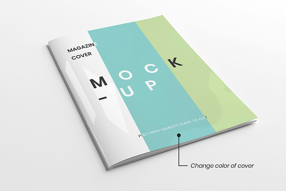 Magazine Cover Mockup in Product Mockups - product preview 1