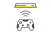 Wireless gaming controller icon