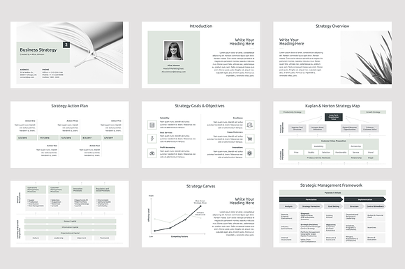 Business Strategy 2 PowerPoint in PowerPoint Templates - product preview 1