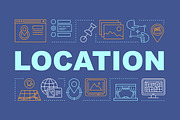 Location word concepts banner