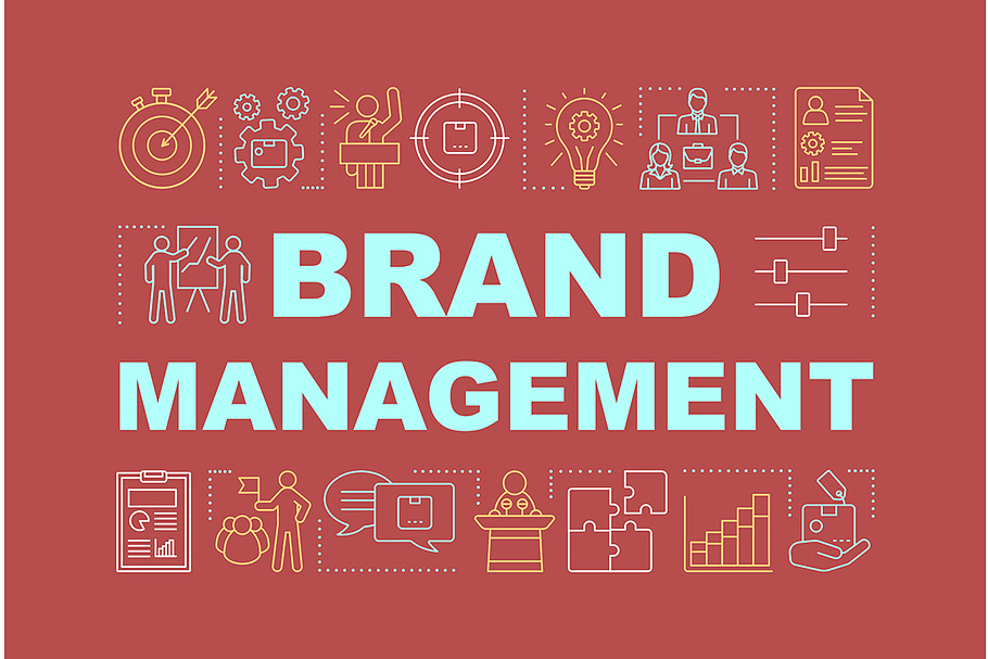 Brand management banner in Icons - product preview 8