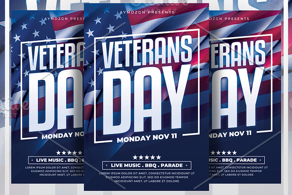 Veterans Day Flyer