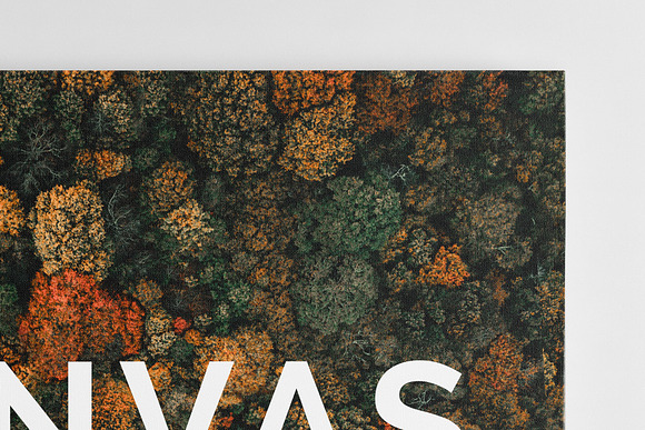 Landscape Canvas Ratio 4x3 Mockup 03 in Print Mockups - product preview 1